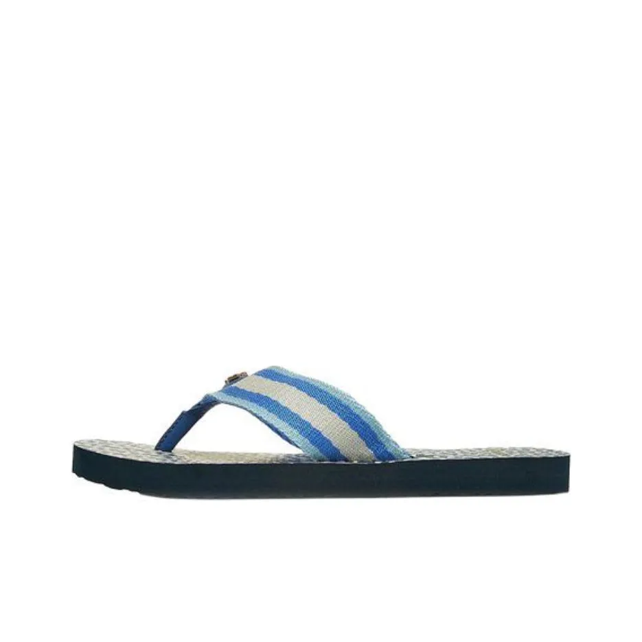 TORY BURCH Slip-Resistant Flip Flops Women's Blue