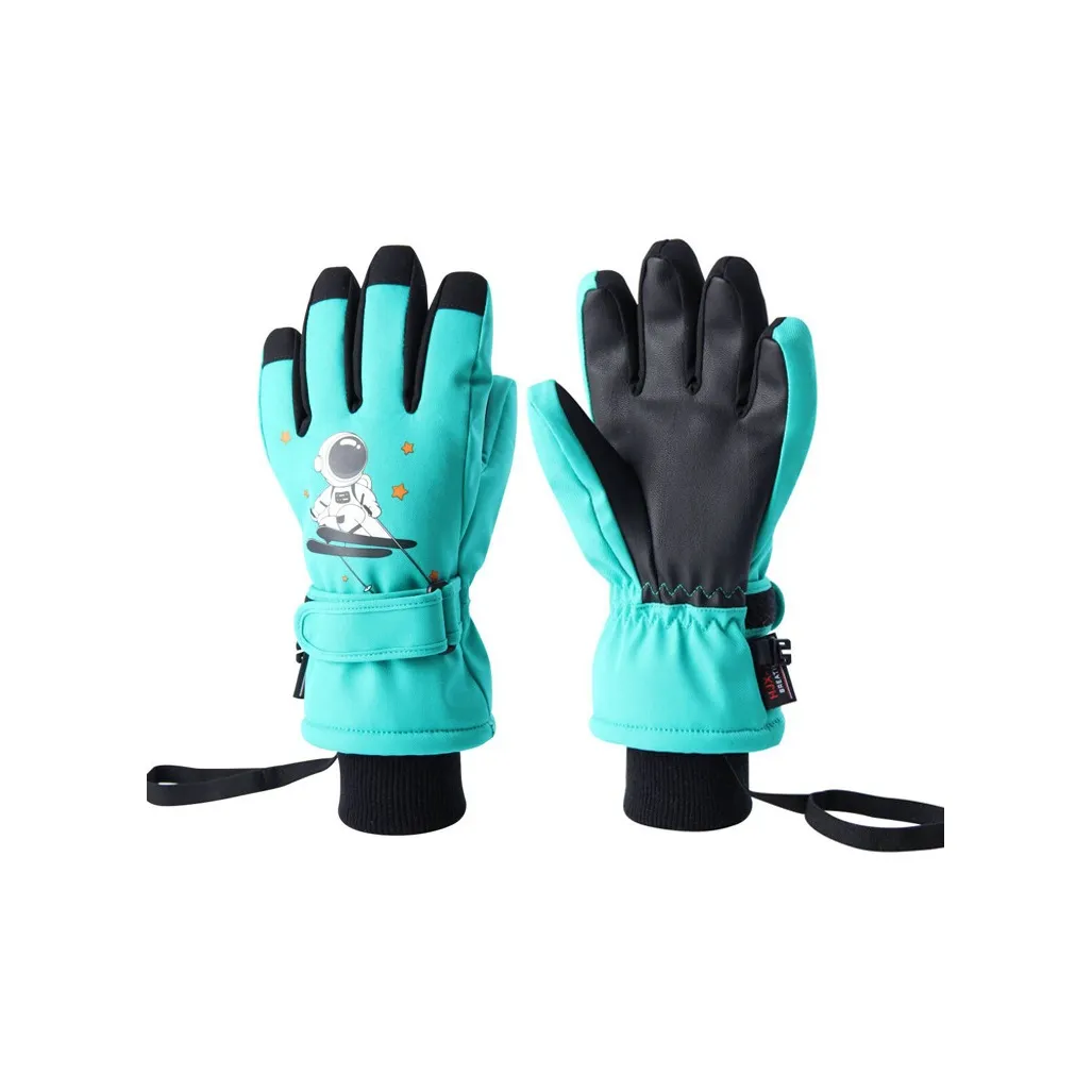 TANLU Ski Gloves Outdoor Gloves Kids'