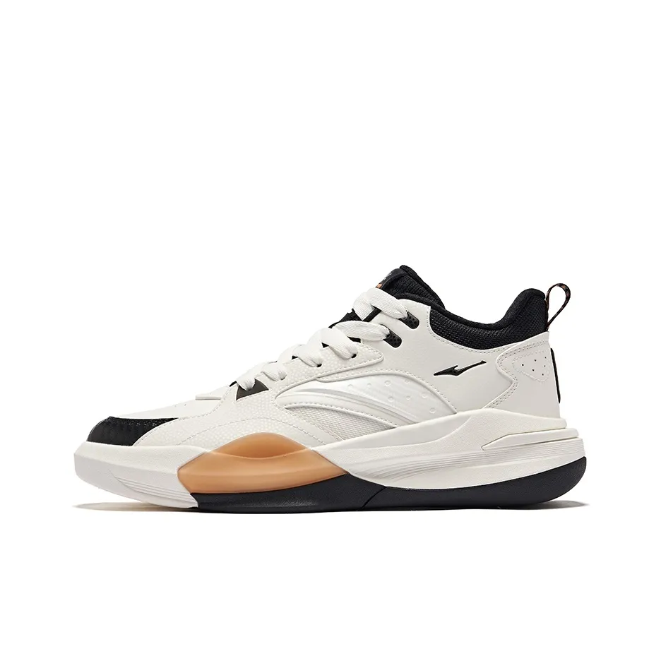 Erke Dominance 2 Устойчивый к истиранию Низ Высокий Топ Повседневный Мужской Белый Черный Бежевый