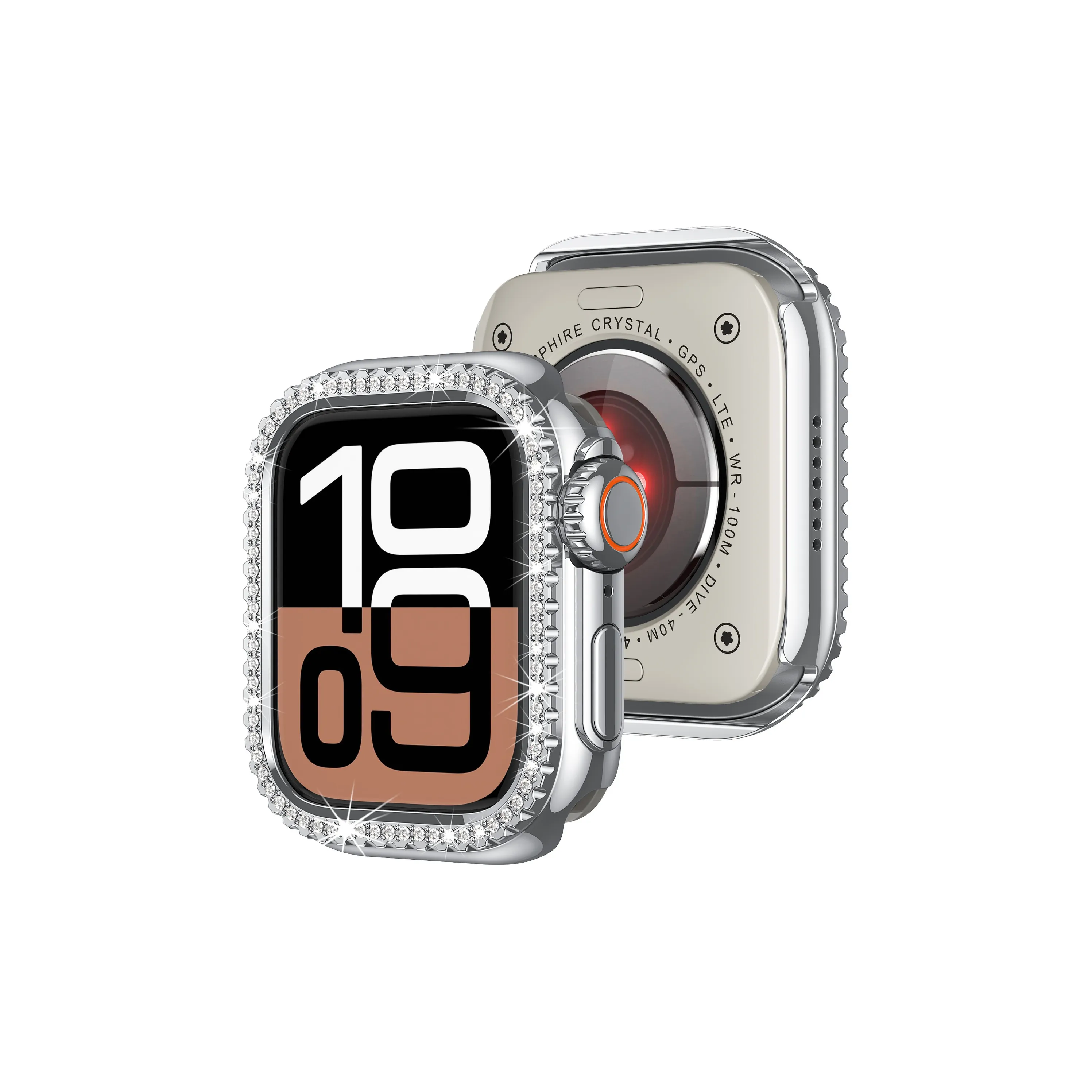 Akkerds Защитный Чехол Apple Alloy Корпус для IWatch9