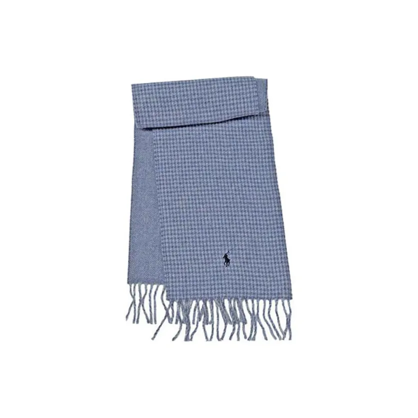 Polo Ralph Lauren Nylon Knit Scarves Unisex Blue