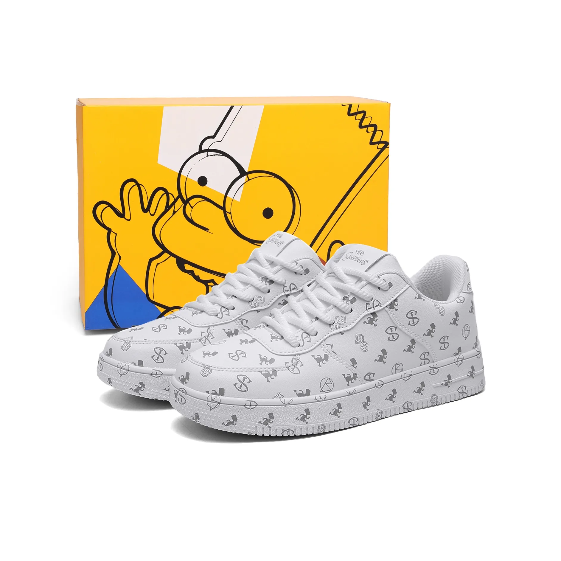 The Simpsons Низкие кеды для скейтбординга Унисекс