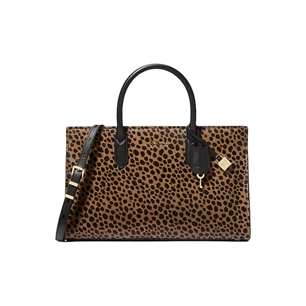 MICHAEL KORS Calf Hair Tote Bag, Shopping Bag, Handbag Regular Women's Brown