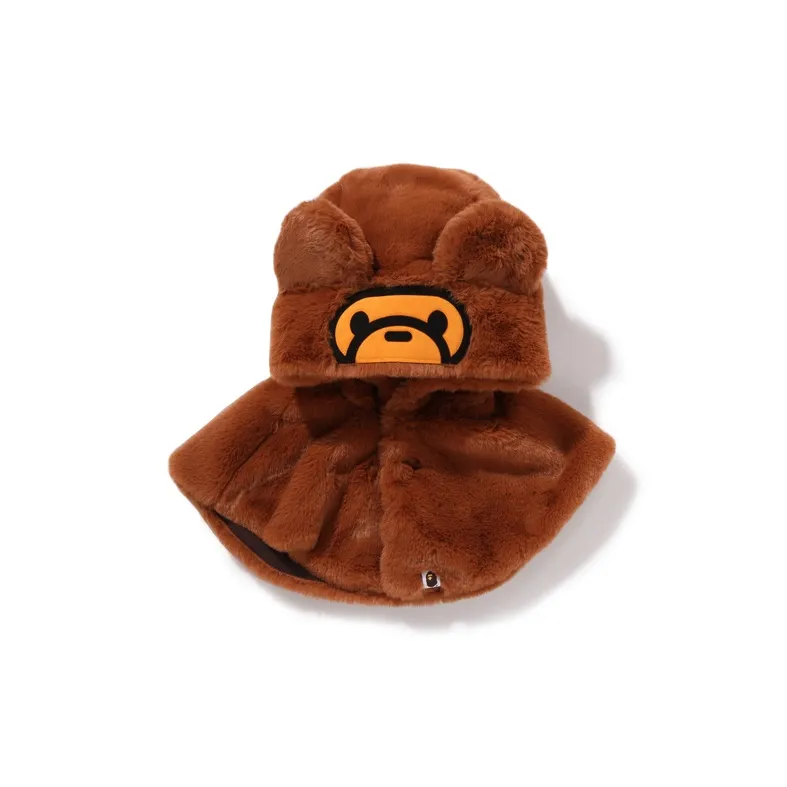 A BATHING APE Полиэстер Капюшоны и плюшевые шапки Детский Кофе