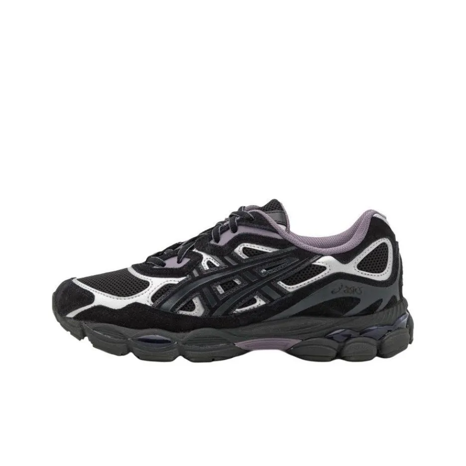 Asics Gel NYC Black Purple Graphite Grey