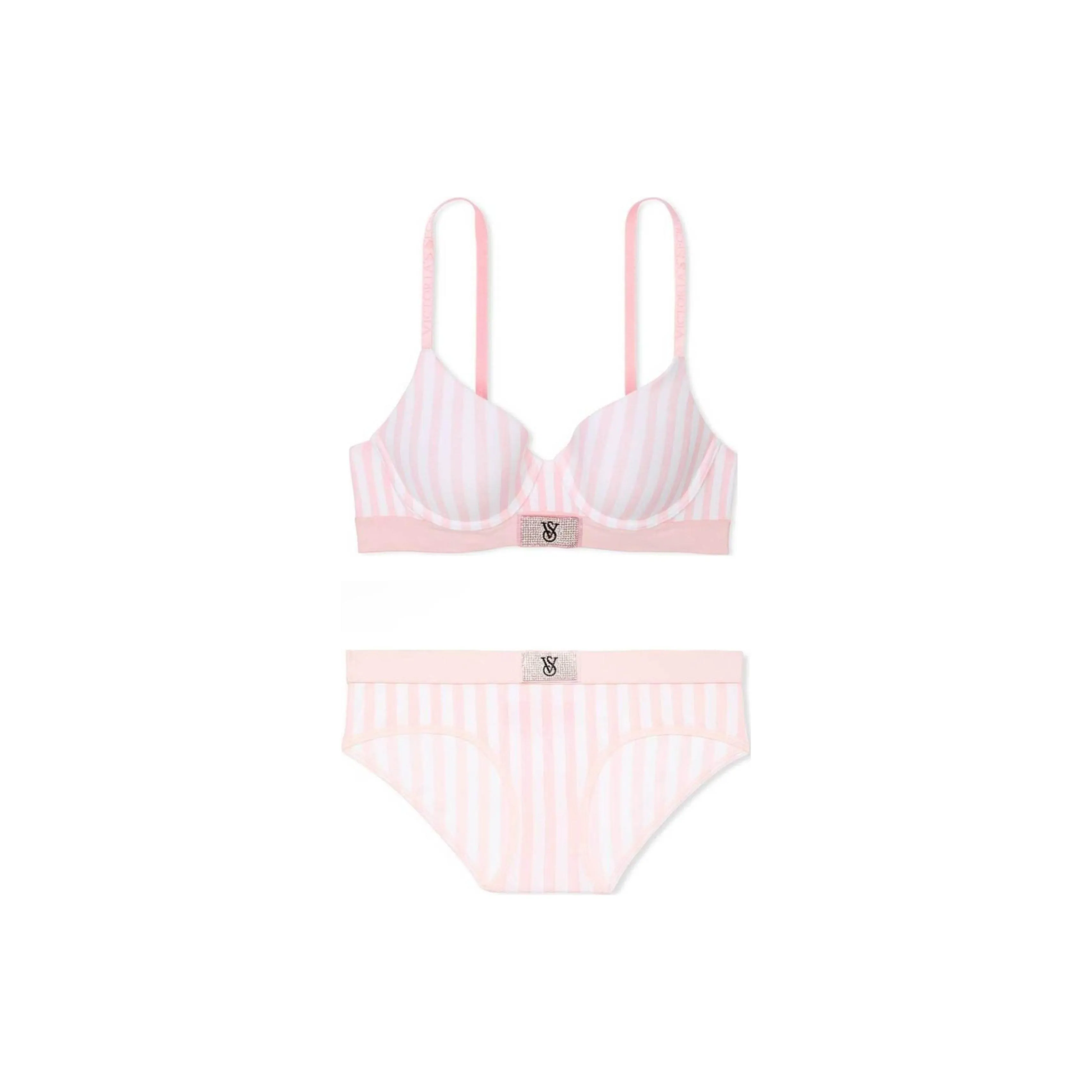 Victoria'S SecretVICTORIA'S Secret Комплект нижнего белья для женщин девичий розовый