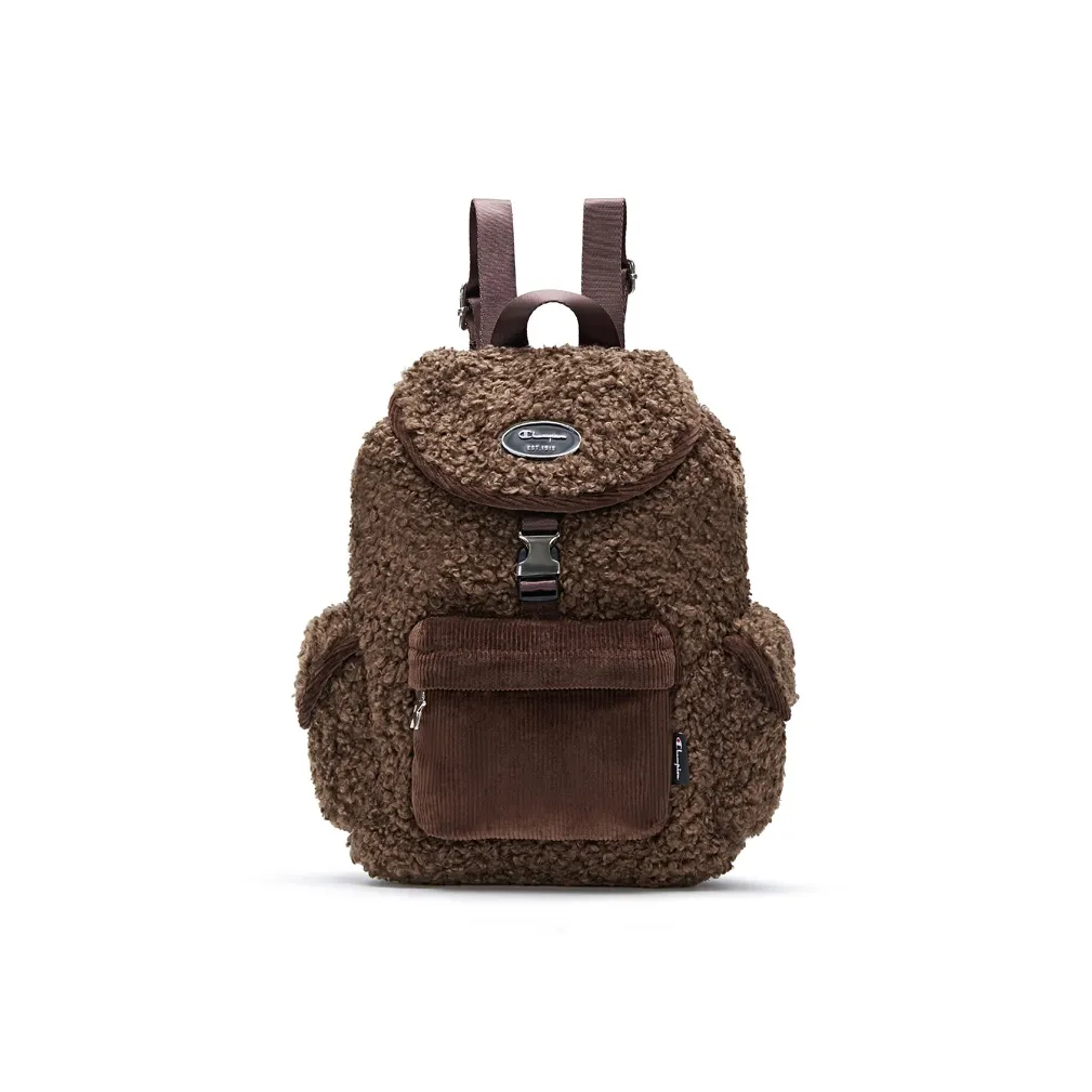 Champion Ткань Рюкзак Большой Мини Unisex Light Розовое Дерево Умбра Черный