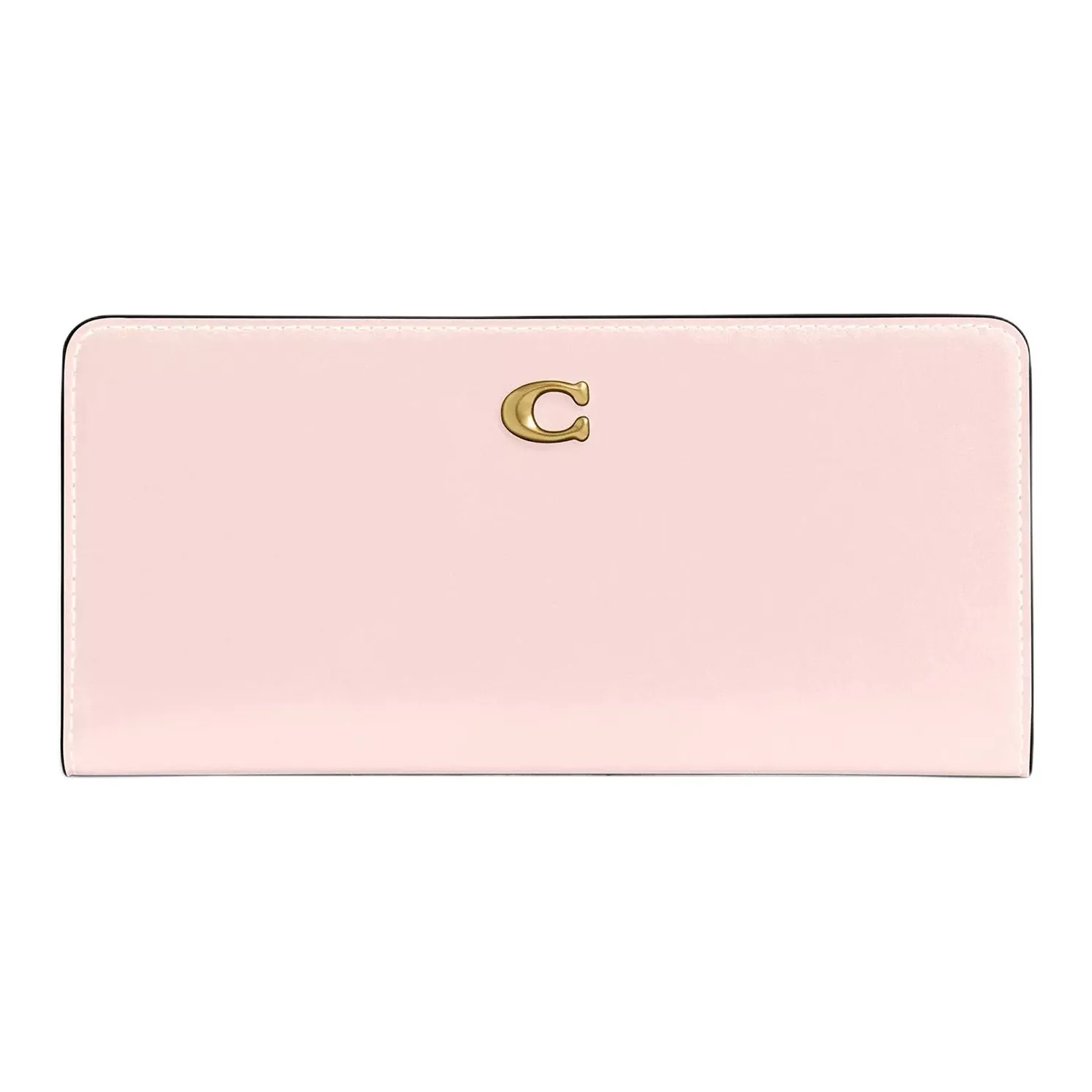 COACH Calfskin Wallet Small Size Women's Blush Color