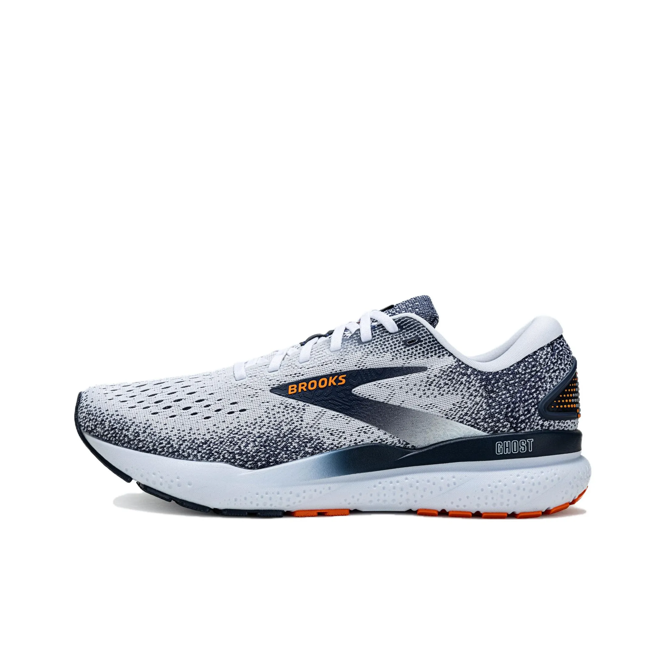 Brooks Slip-resistant Abrasion-resistant Low-top Беговые кроссовки Мужские Белые