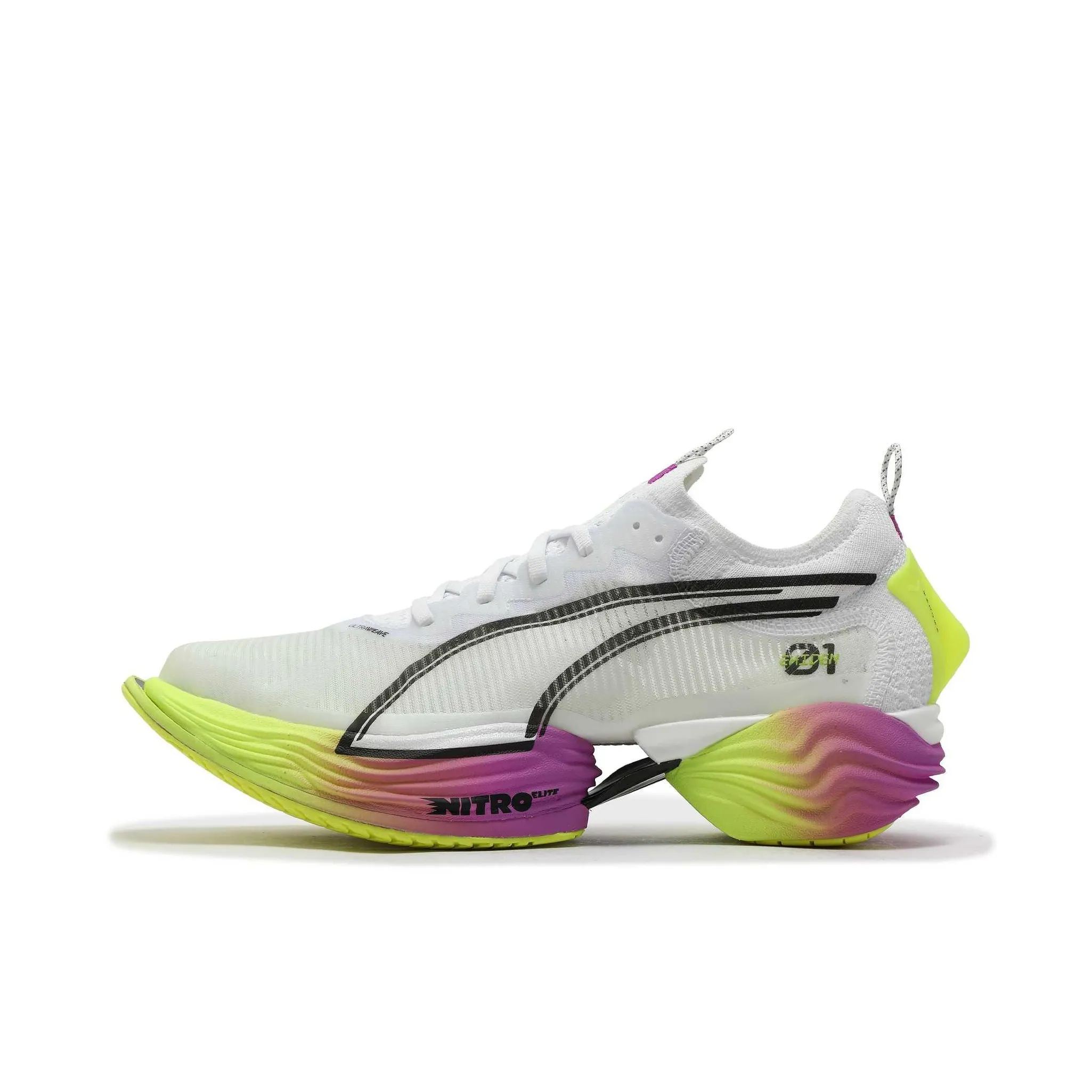 PUMA Низкий Топ Casual Мужской Белый Желтый