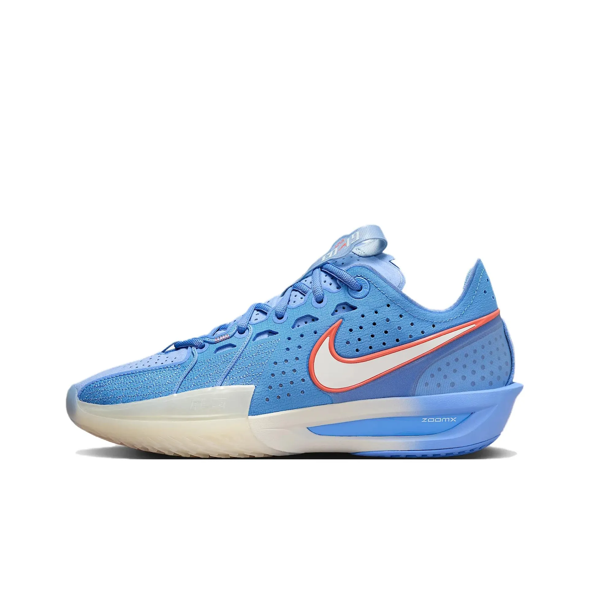 Nike Air Zoom G.T. Cut 3 Slip Resistant Abrasion Resistant Low Топ Баскетбольные кроссовки Женские Blue