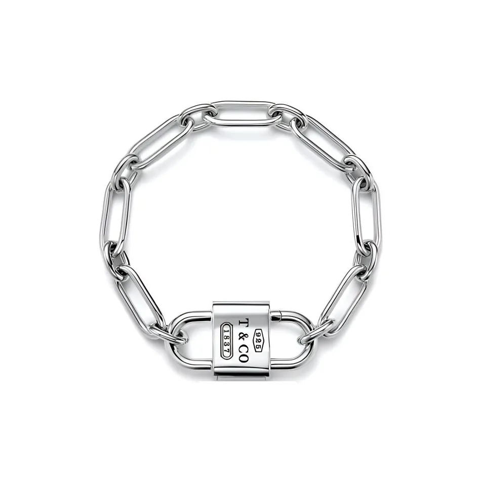 TIFFANY & CO. 925 Sterling Silver Bracelets Women's Silver
