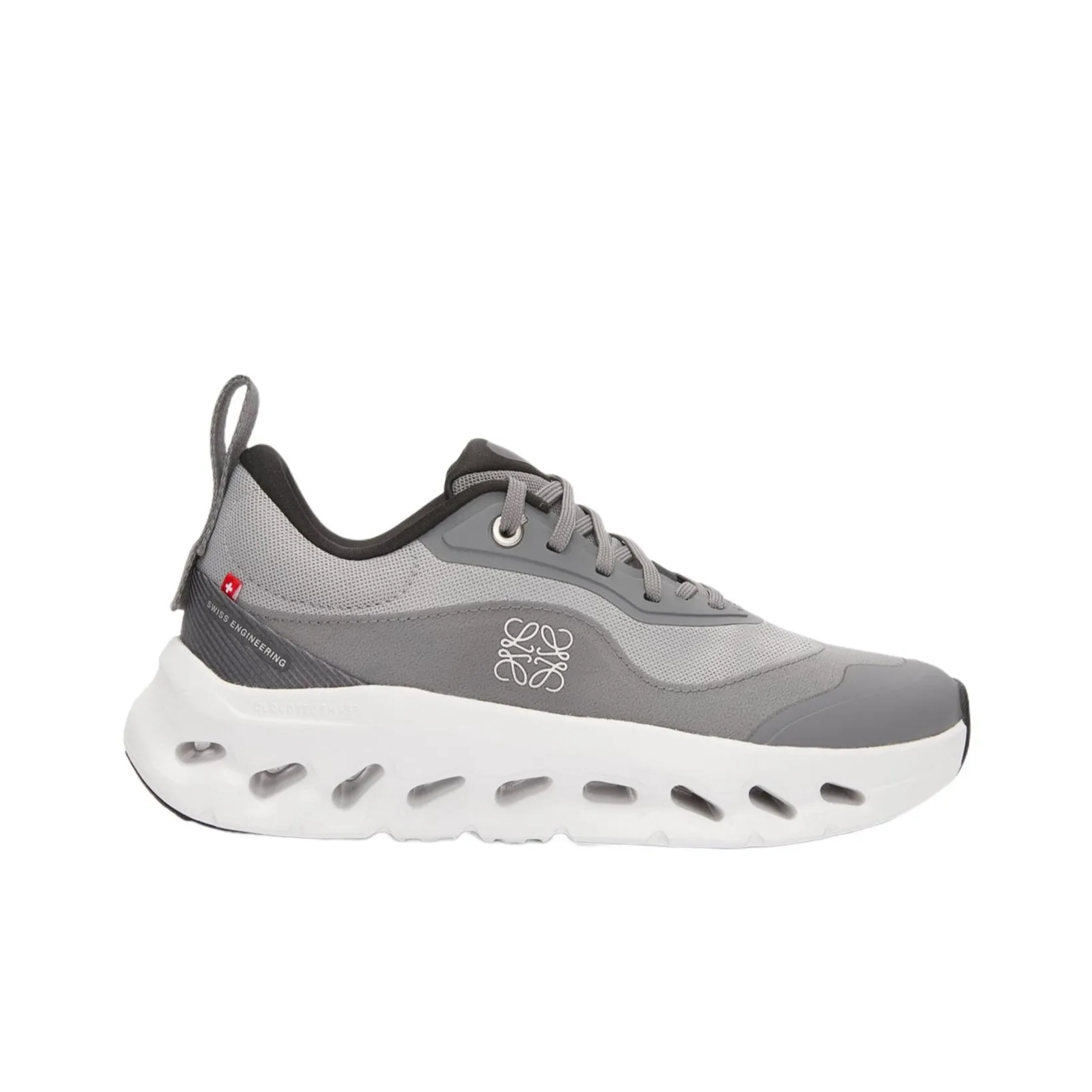 On x LOEWE Cloudtilt 2.0 Low Top Casual Shoes Men's Gray