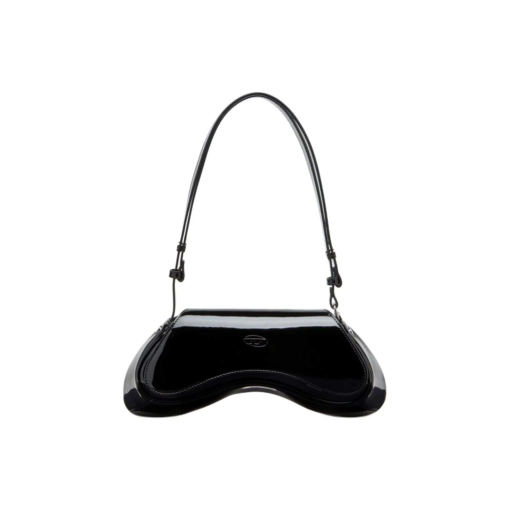 DIESEL PU Crossbody Bag, Shoulder Bag Women's Black