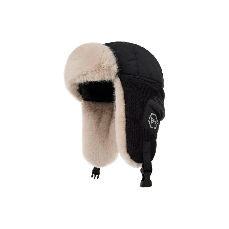 ELLE Плюшевая пряжа Полиэстер Шапки-ушанки Мужской