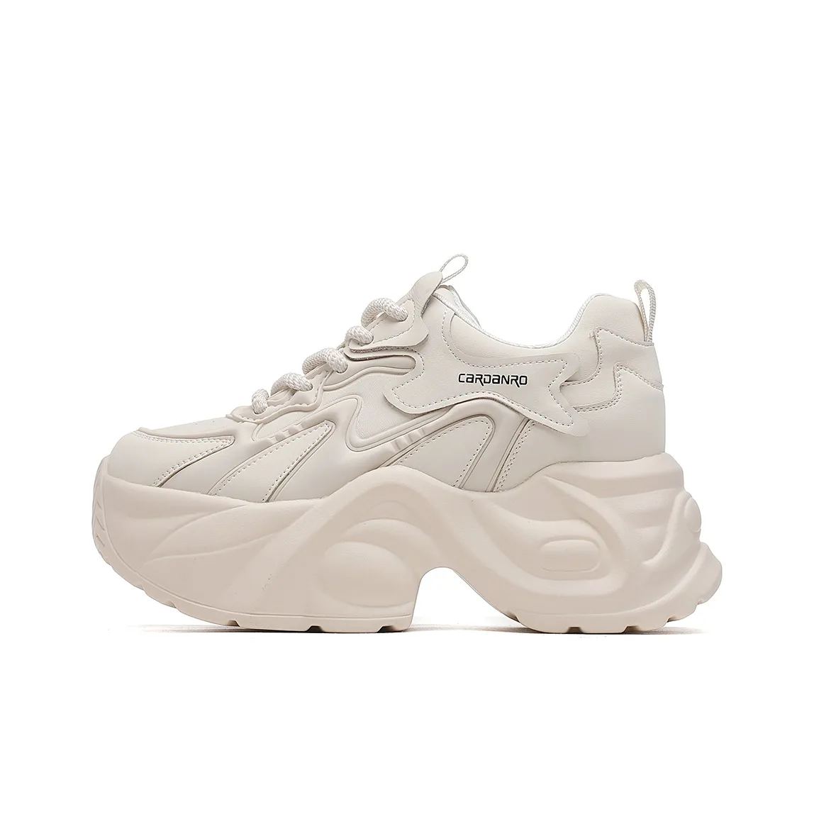 CARDANRO Low Top Petite And Trendy Chunky Sneakers Women's