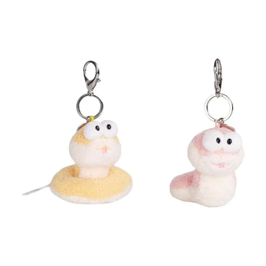 NICI 2025 Chinese Zodiac Змея Плюшевая Подвеска Розовая Золотая Кукла Плюшевая Кукла 10 см 25 см Длина Тела