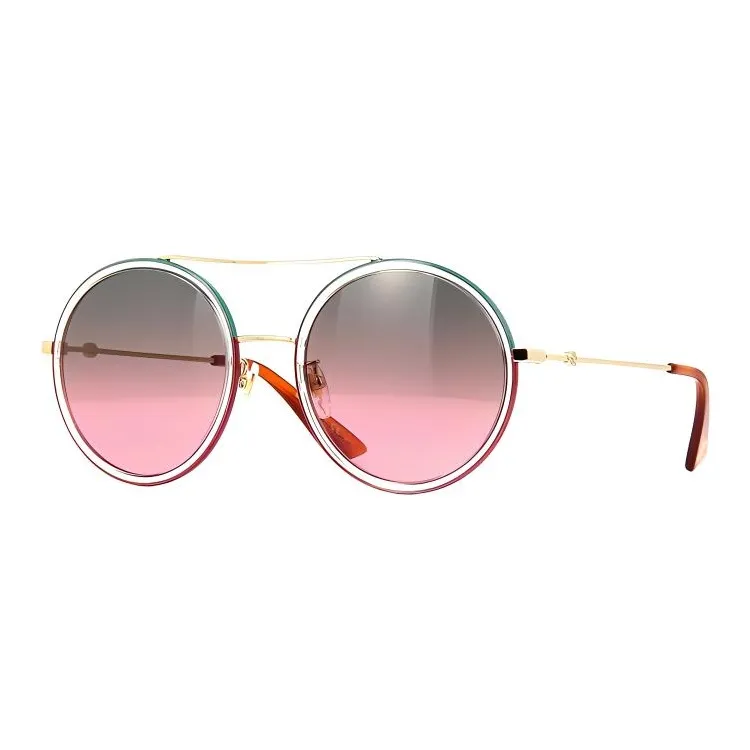 GUCCI Sunglasses Unisex Gradient Gray Pink