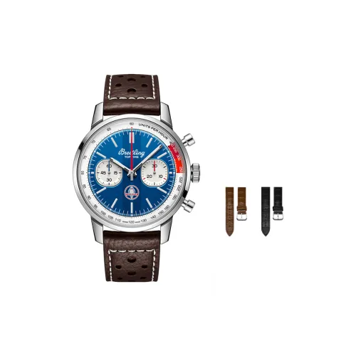 Breitling Автоматический Механический Movement Мужские Часы 41 мм Синие