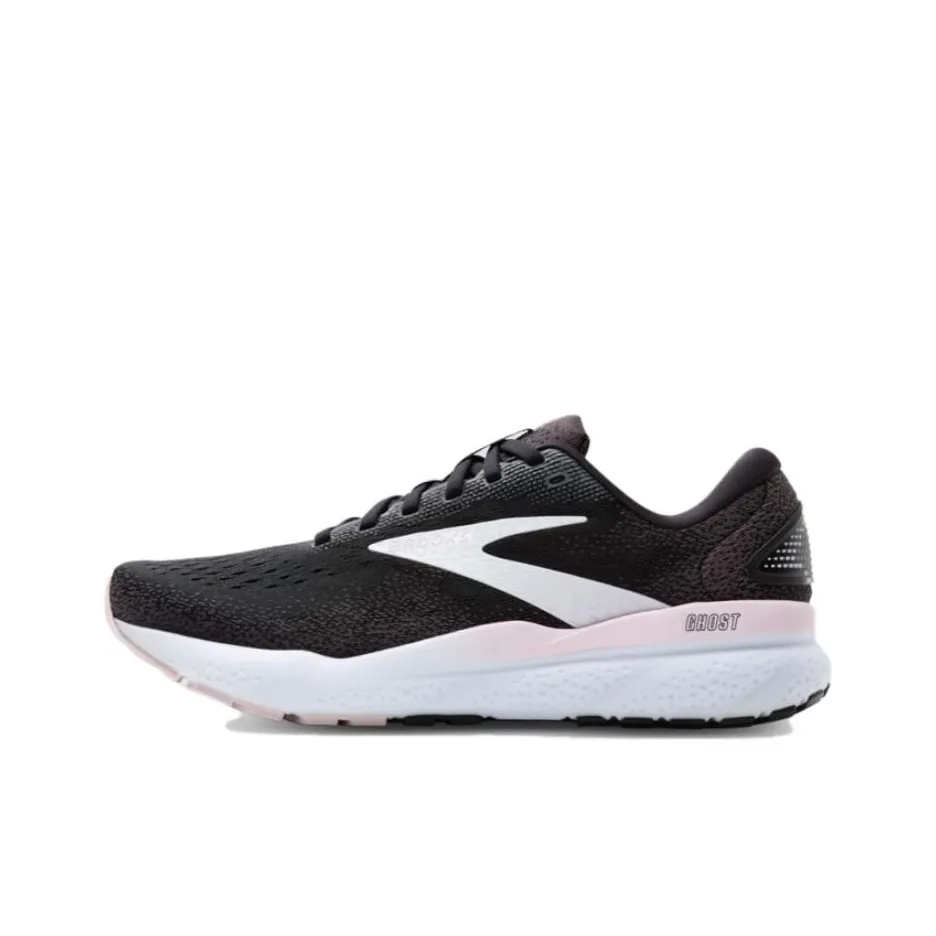 Brooks Anti Slip Wear Resistant Low Top Casual Running Shoes Women's Black
