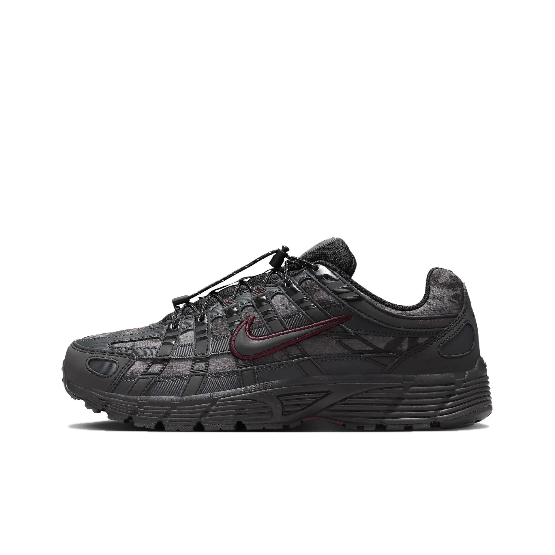 Nike P 6000 Black Burgundy Crush Women's