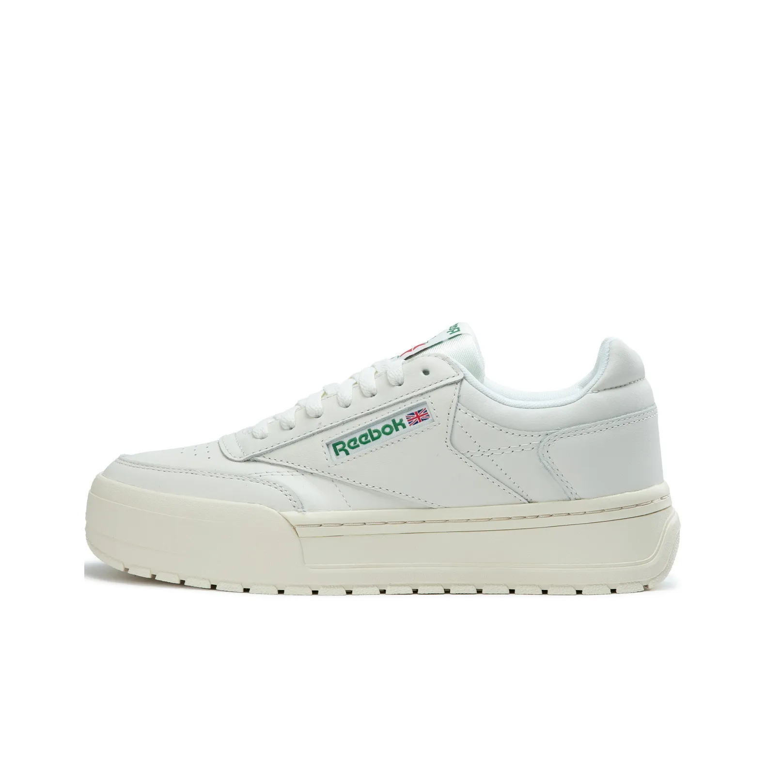Reebok CLUB C MEGACOURT Low Top Skateboard Shoes Unisex White