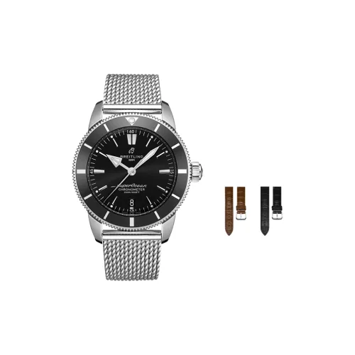 Breitling Автоматический Механический Movement Мужские Часы Super Ocean Culture Collection 44 мм Черные