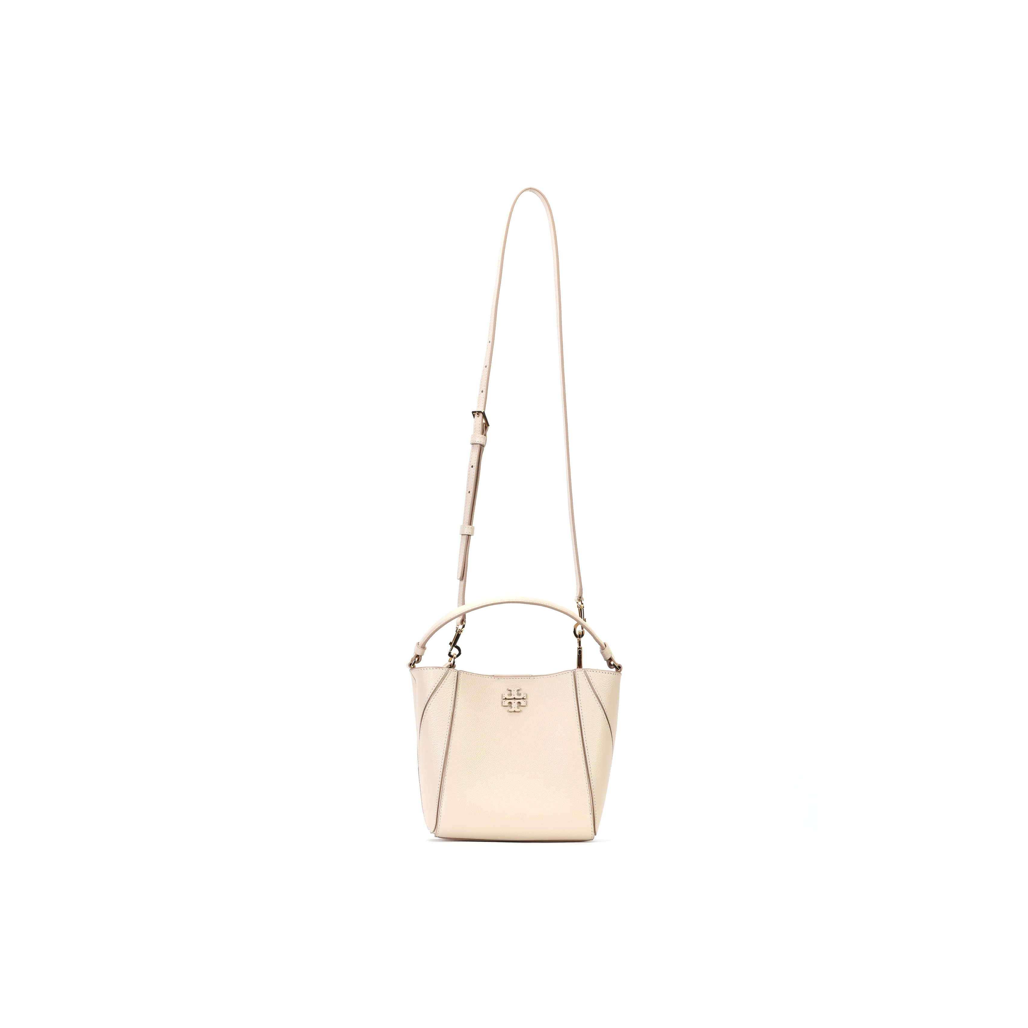 TORY BURCH McGraw Small Bucket Bag Brie