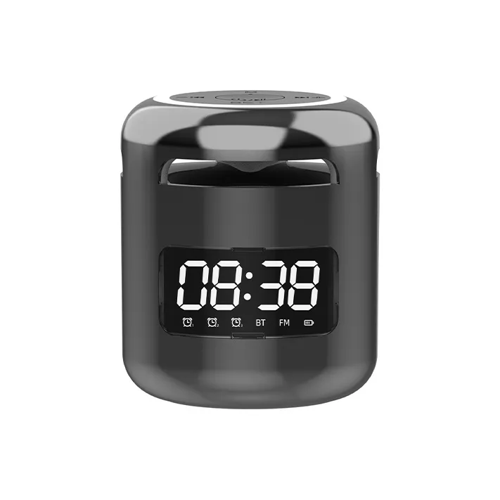 LENX Hands Бесплатно Call Длинный Срок службы батареи Портативный Электронный часы Черный циферблат Высокий объем Унисекс