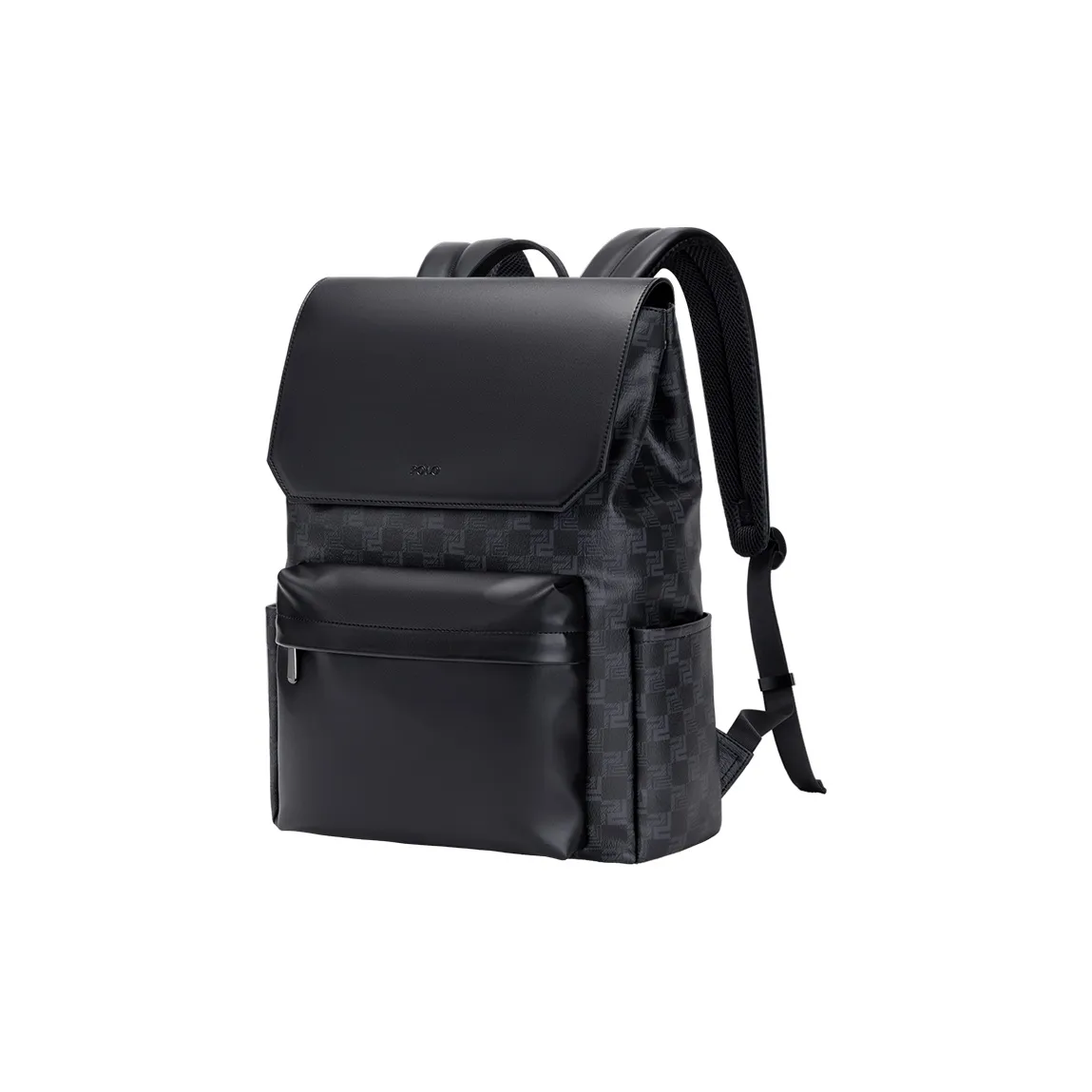 POLO Синтетическая кожа Рюкзак Большой Мужской Черный