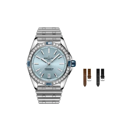 Breitling Автоматический Механический Movement Мужские Механические Хронограф Коллекция Часы 38 мм Синий