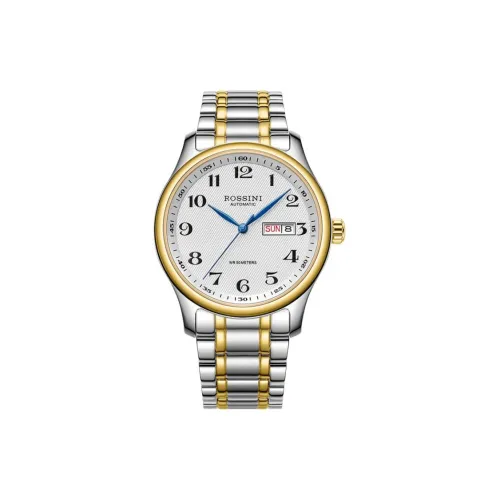 ROSSINI Механические Мужские Часы Movement 40 мм Серебряные