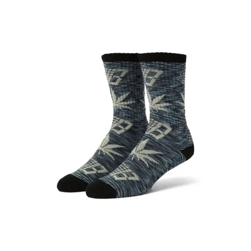 HUF Bronze56k Collaboration 1 шт Черный Унисекс MID Носки до икры