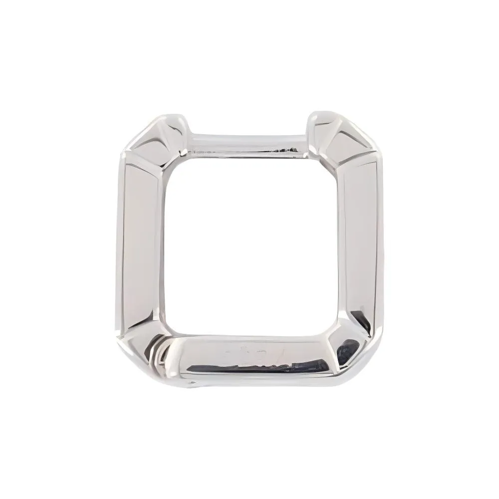 EÉRA 18kt White Gold Huggie Earring