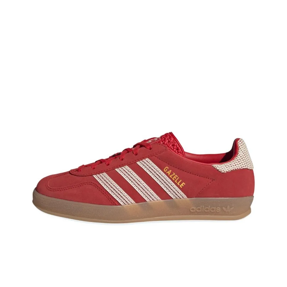Adidas Women's Gazelle Indoor 'Crochet Pack   Scarlet' Women's