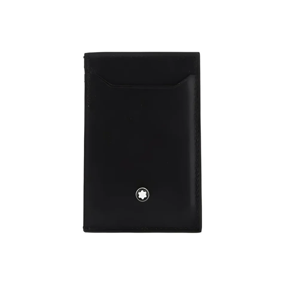 MONTBLANC Кожа Держатель для карт Мужской Черный