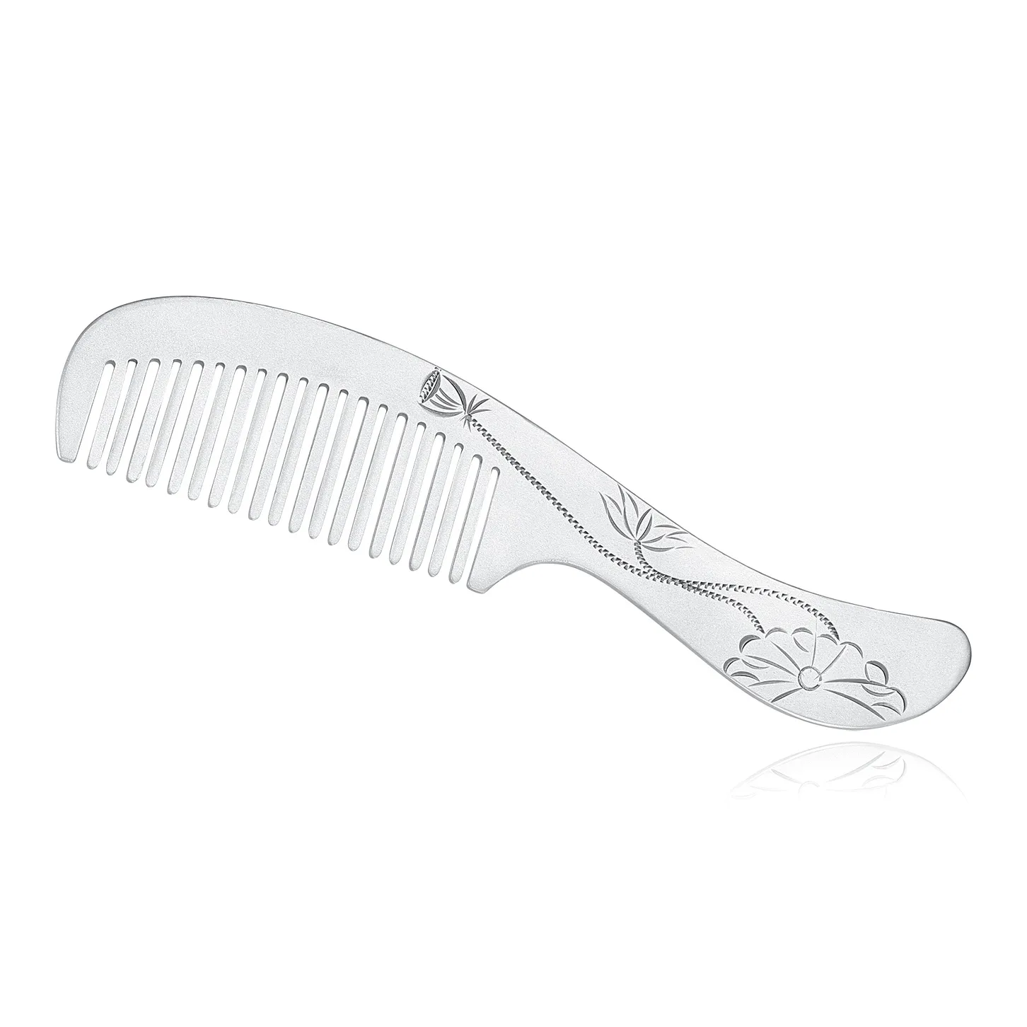 Original Summer S999 Fine Silver Sterling Silver Hair Comb Accessories Unisex