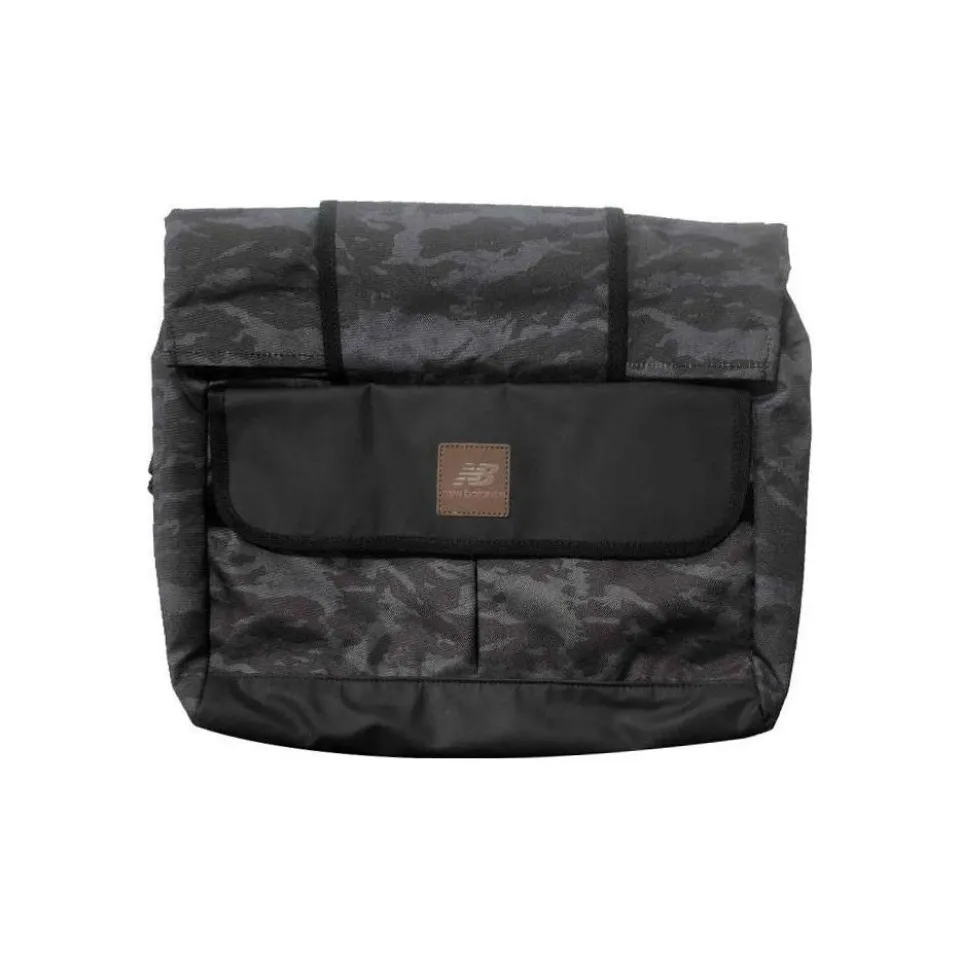 New Balance совместная брендированная тканевая курьерская сумка сумка через плечо сумка на плечо стандартная унисекс черный