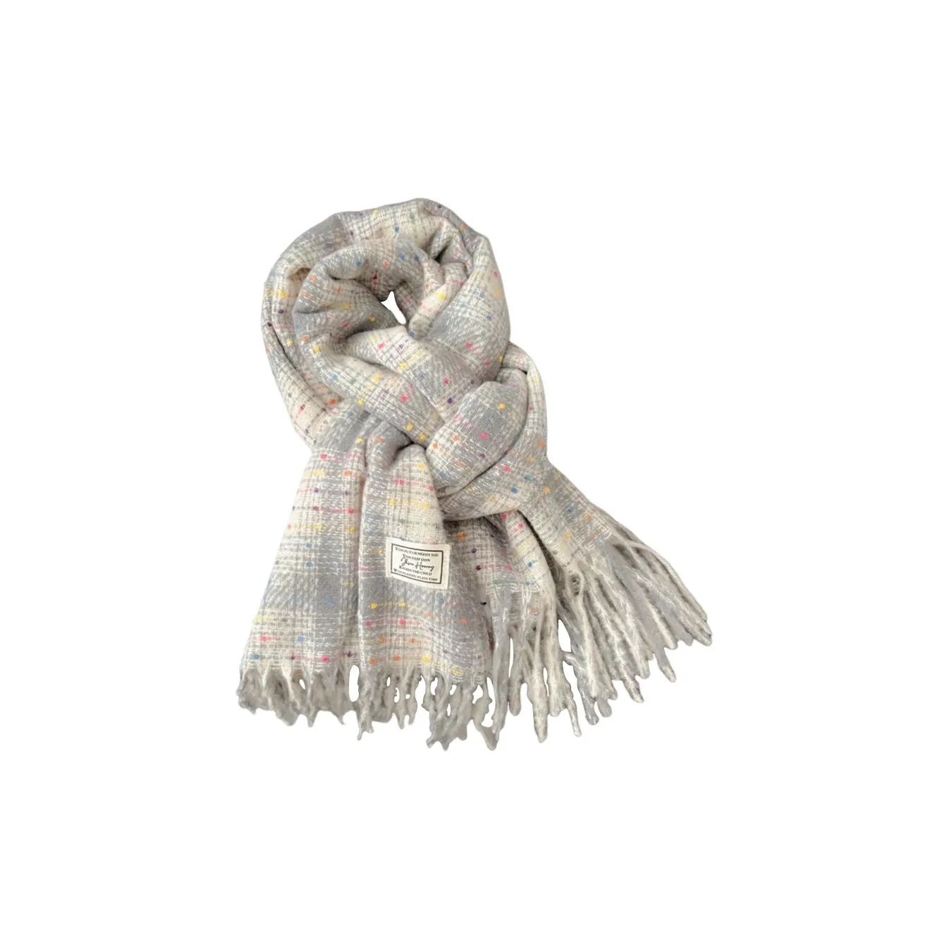 VINEY Полиэстер Трикотаж Шарфы Женские