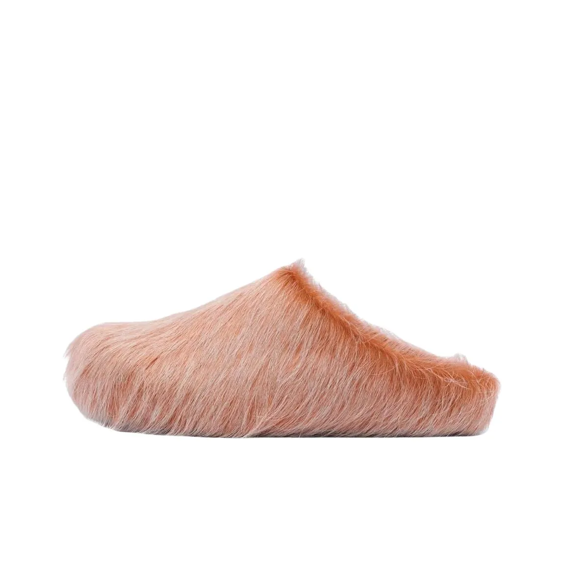 MARNI Long Hair Fussbett Sabots Women's