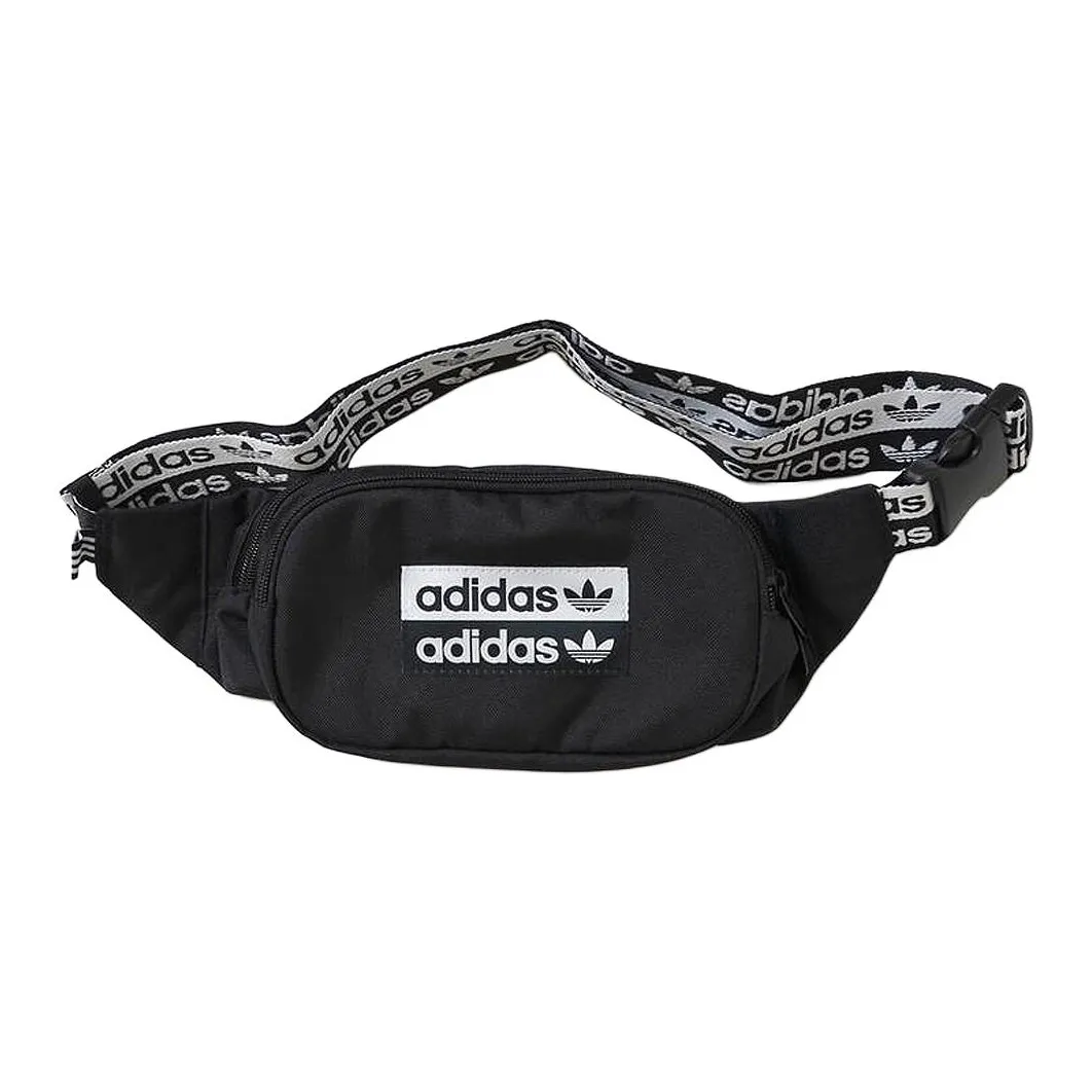 Adidas Originals Полиэстер Бананка Сумка через плечо Sling Обычная унисекс черная