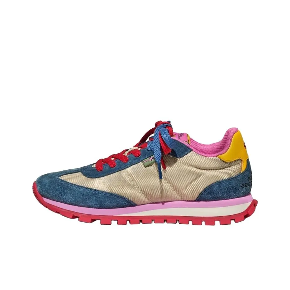 MARC JACOBS Casual Shoes Women's Low Top Beige/Blue/Red