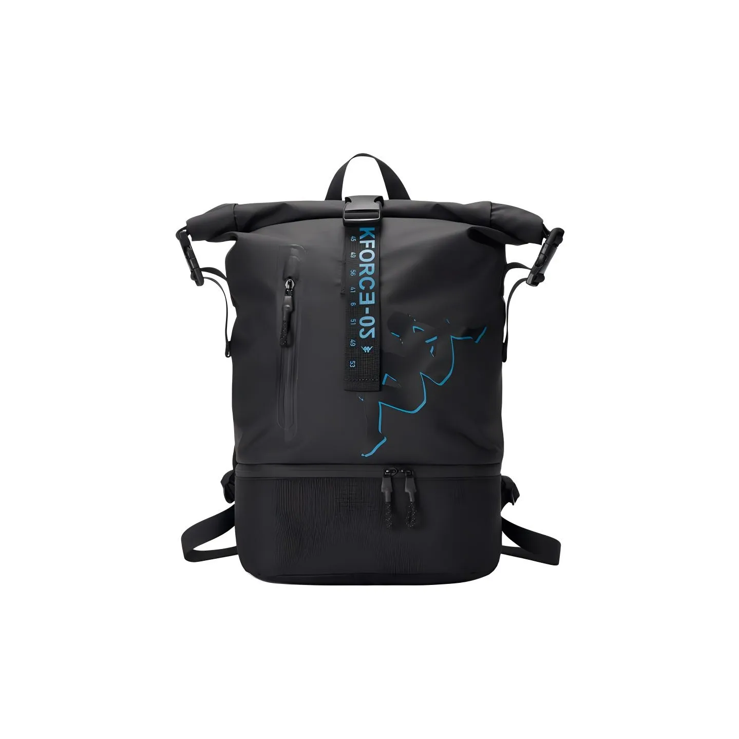 KAPPA Полиэстер Рюкзак Стандартный Унисекс Черный