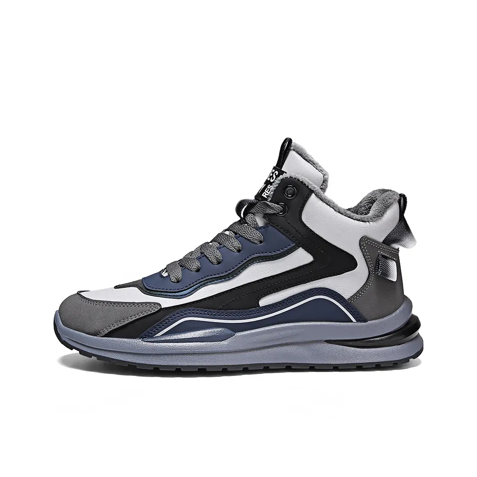 Bull Charm Abrasion-Resistant High-Top Casual Shoes Men's