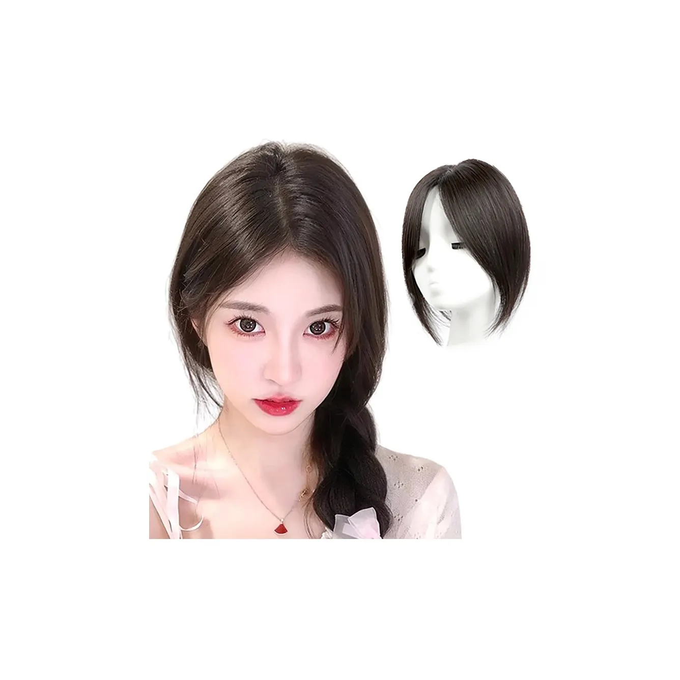 YUNQING Полная голова OF Live Action Hair Парики