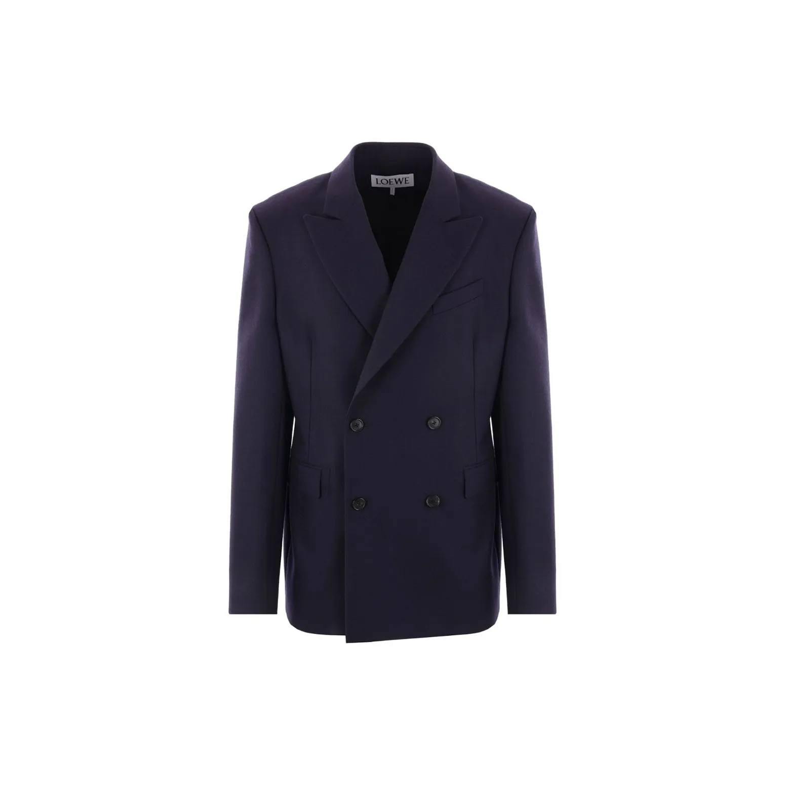 LOEWE Business Suits Men Dark Blue