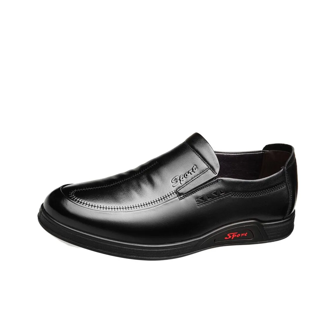 ZUWUDONG Dress Shoes Men's Low Top Black/Chocolate