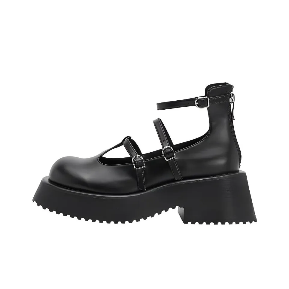 URBAN REVIVO Casual Single Shoes Women's Black