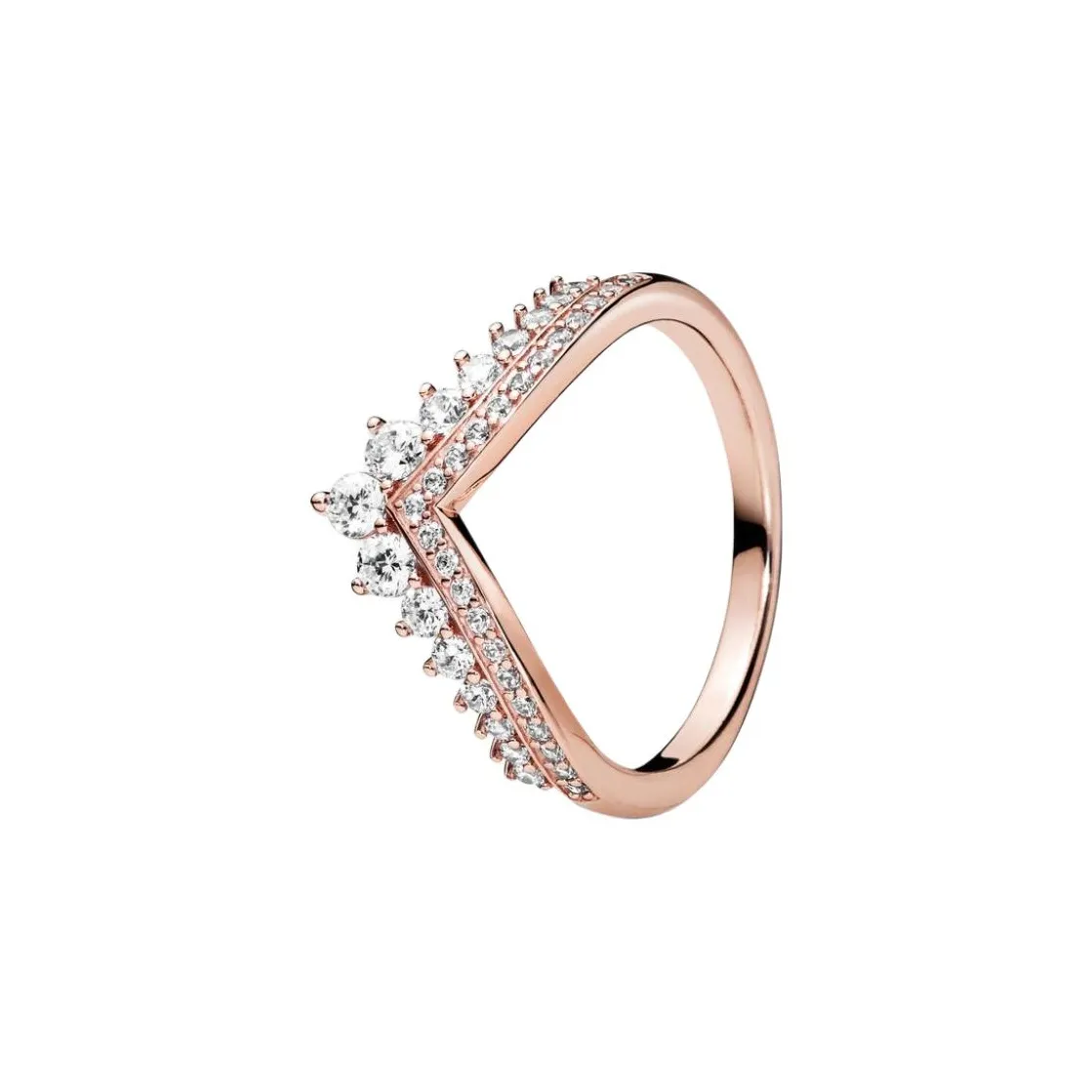 Pandora Cubic Zircon Rings Women's Rose Gold