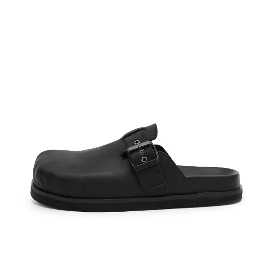 LOHAN·SIR Износостойкие домашние тапочки для мужчин черные